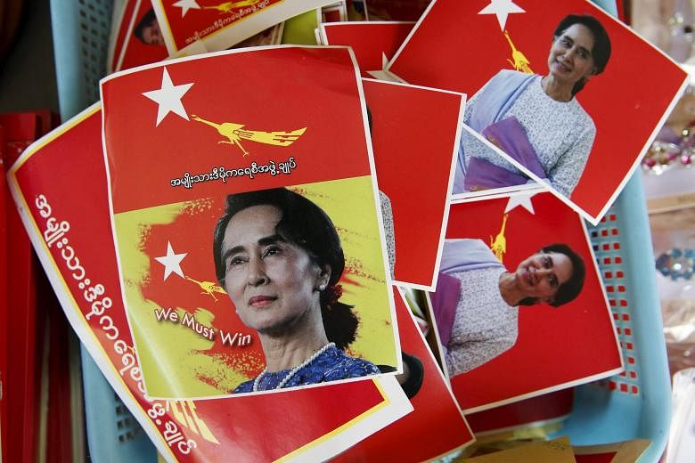 Ms Aung San Suu Kyi also said if her party wins, she will run a government of "national reconciliation" as she does not believe in persecution or revenge.