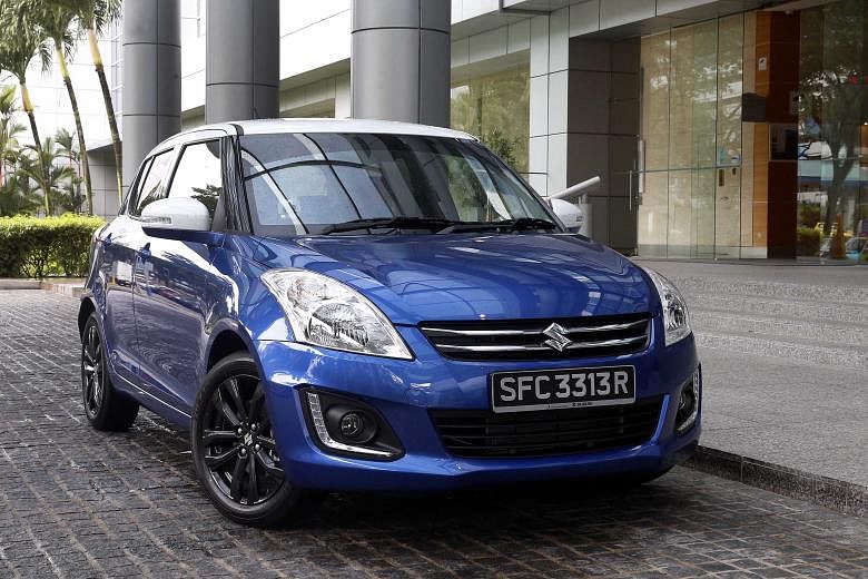 Together with a nip-and-tuck, the Suzuki Swift now also boasts striking two-tone paintwork.