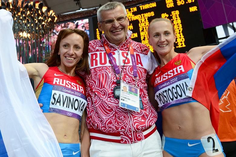 Life bans are proposed for this trio - London 2012 Olympics 800m gold medallist Mariya Savinova and bronze medallist Ekaterina Poistogova, with their coach Vladimir Kazarin. The Moscow Anti-doping Centre has 21 days to appeal against its sanction to 