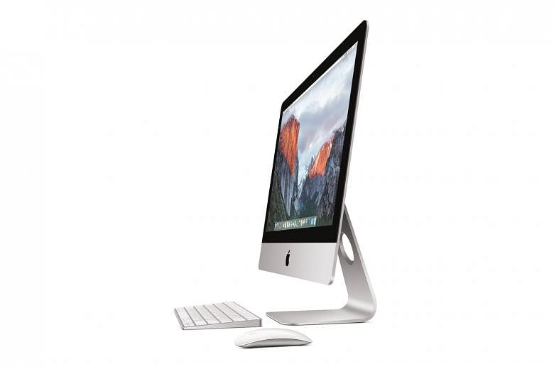The new 4K iMac, along with other refreshed iMacs, comes with the new Apple Magic Keyboard and Apple Magic Mouse 2. These peripherals and the new Magic Trackpad 2 no longer run on AA batteries, but are rechargeable using the Lightning cable.