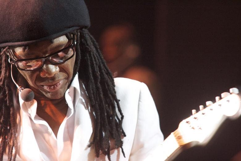 Hit-maker Nile Rodgers plays on every record that he co-produces with other artists.