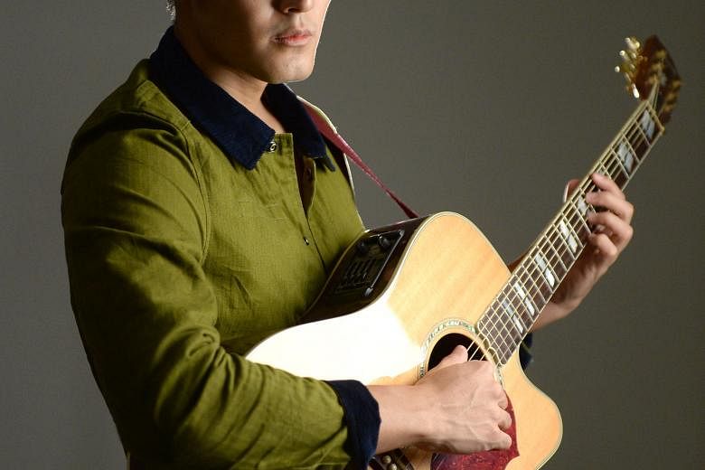 Local singer Nathan Hartono plays the musician boyfriend of the protagonist in Halfworlds.