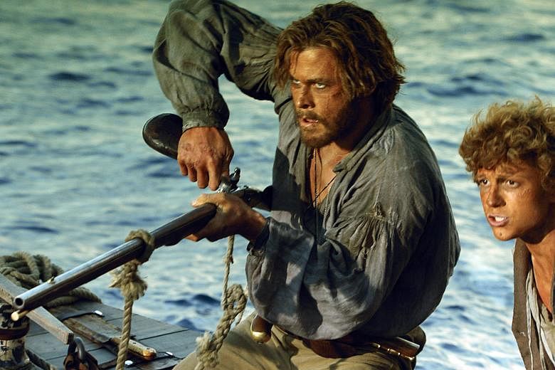 Actors Luke Bracey (in Point Break); Chris Hemsworth (above, in In The Heart Of The Sea); and Emma Watson and Ethan Hawke (in Regression) struggle to lift three sinking films.