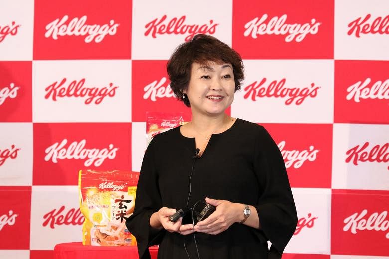 Ms Yukari Inoue, Kellogg's managing director for Japan and Korea, attributed her sense of drive to her younger days at an all-girls' school where she was appointed to student leadership roles.