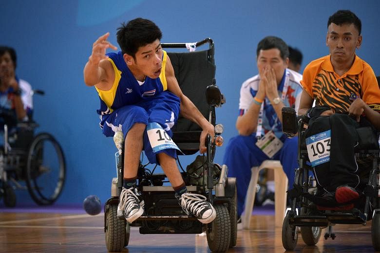 Thailand's star player Pattaya Tadtong won the country its first Paralympic medal in the sport at the 2004 Games in Athens.