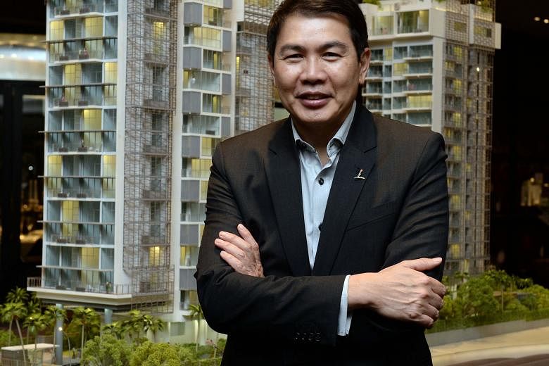 CapitaLand president Lim Ming Yan, a former civil servant, chose real estate as a second career because he was drawn towards putting real estate - a capital-intensive business - and capital markets together.