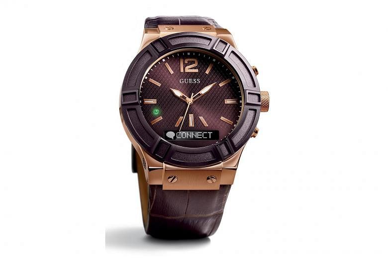 The Guess Connect is available in four models and two sizes: 41mm and 45mm.
