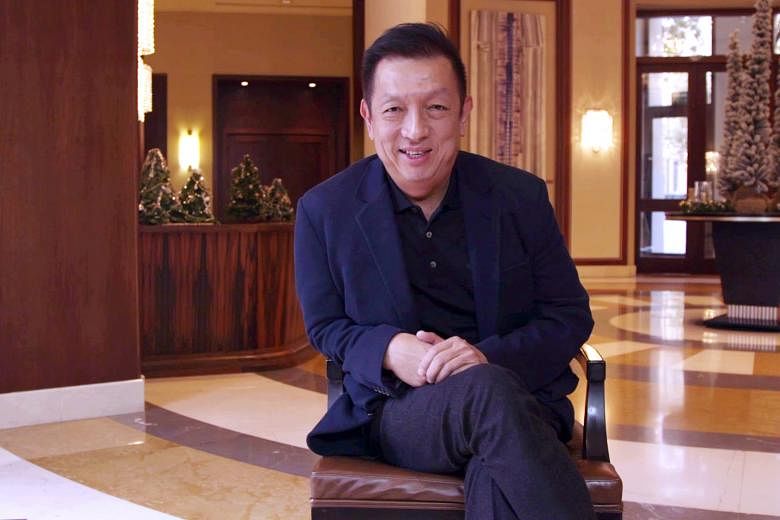 Peter Lim during the interview with the Valencia website. The owner is happy that he has brought financial stability to the club.
