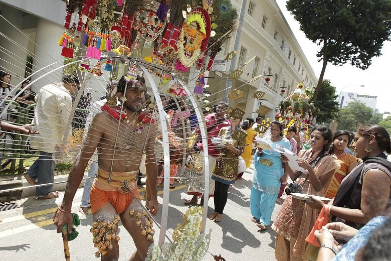 For 42 years, going back to 1973, the playing of musical instruments on the streets during Thaipusam was banned due to past fights between competing groups, which disrupted the procession.
