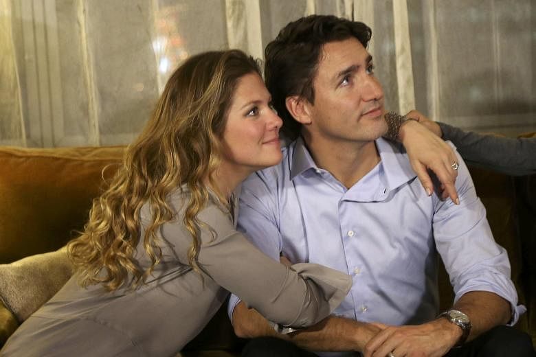 Canadian Prime minister Justin Trudeau, with wife Sophie Gregoire-Trudeau, has been called the JFK Jr. of Canada.