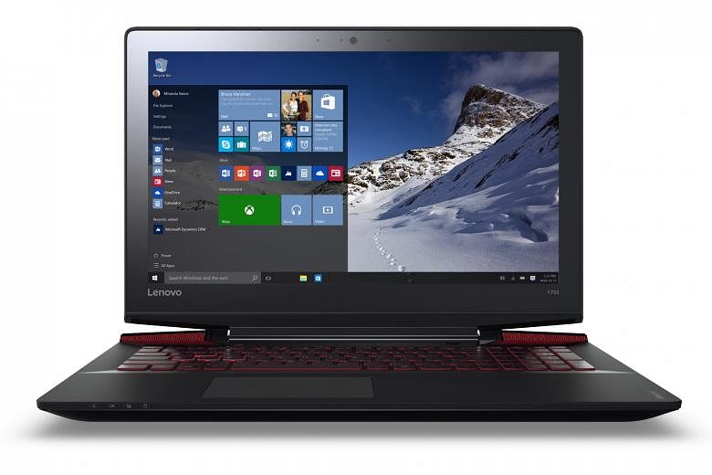 The Lenovo Ideapad Y700's handsome design conveys its gaming ambitions without going overboard.