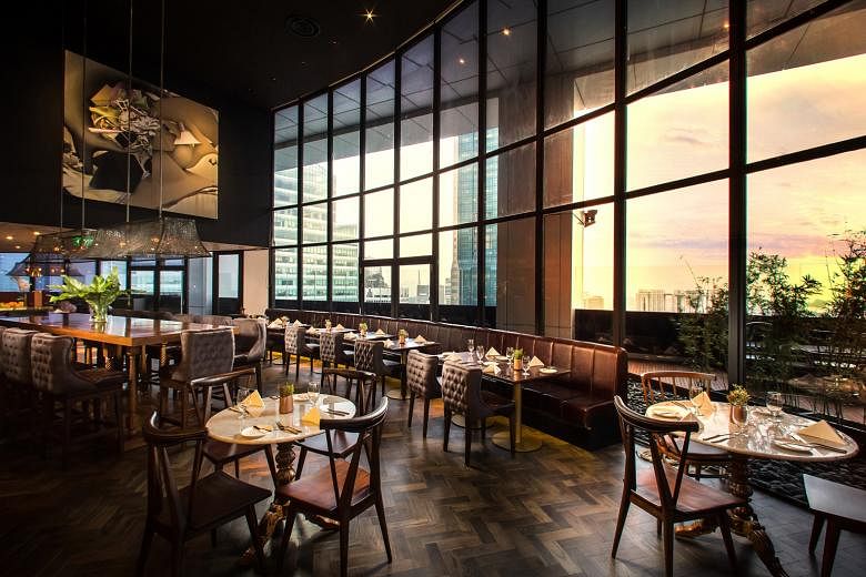Sear Steakhouse is one of the outlets at 50 Raffles Place, which will close for a 10-week renovation.