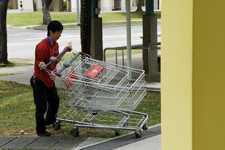 Dr V. Subramaniam says that technology should be harnessed to track the location of abandoned supermarket trolleys.