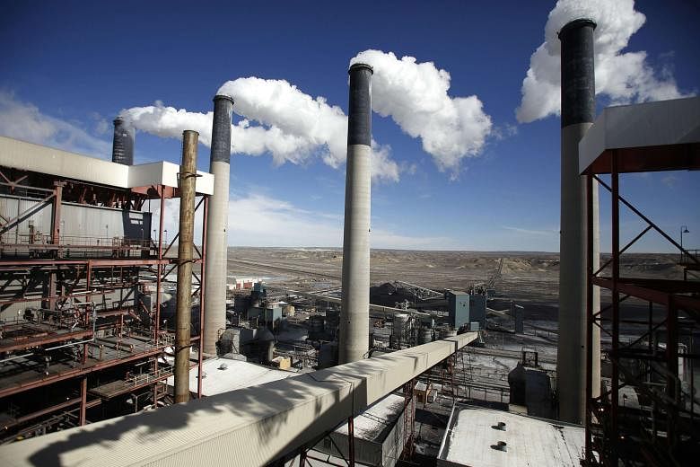 The coal-fired Jim Bridger Power Plant in Wyoming. The Environmental Protection Agency's federal regulation requires states and utilities to use less coal and more wind power, solar power or natural gas.