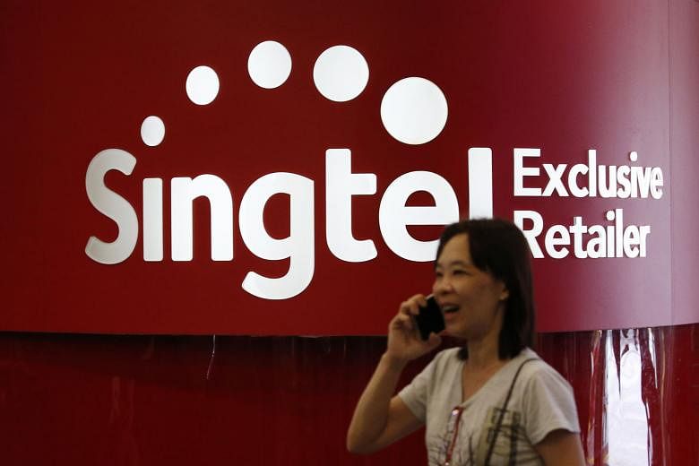 Singtel's consumer, enterprise and digital life business groups all reported expansion in the three months to Dec 31.
