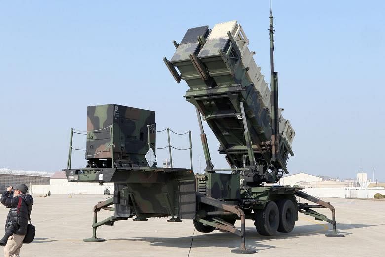 US Forces Korea said yesterday the deployment of additional Patriot missile systems (above) was in response to "recent North Korean provocations".