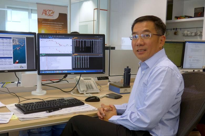 Mr Lim of Afco Petrochemicals says competent traders should be able to take advantage of the market, whether it is in a cyclical upturn or downturn.