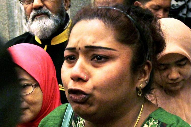 Ms Deepa, a Hindu Malaysian, was in a tussle with her former husband, now a Muslim convert, over custody of their two children. The battle ended last week with each parent granted custody of one child.