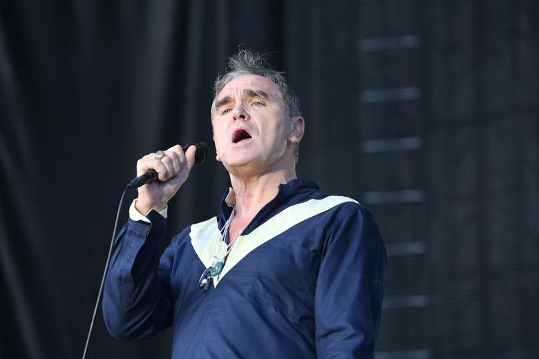 Singer Morrissey is a vegetarian who speaks up for animal rights.