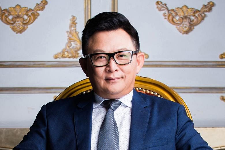 Mr James Lee (above), chief executive of Kinglun International Holdings, is one of two investors bringing Madonna's Rebel Heart tour (top) to Singapore.