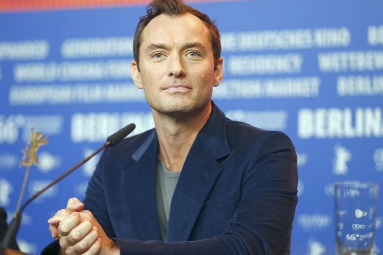 Actor Jude Law (above) helped organise a petition asking British Prime Minister David Cameron to press France to delay the demolition of the migrant camp in northern France.