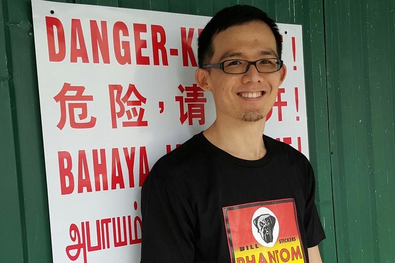 Loh Guan Liang released his poetry collection, Bitter Punch, last month