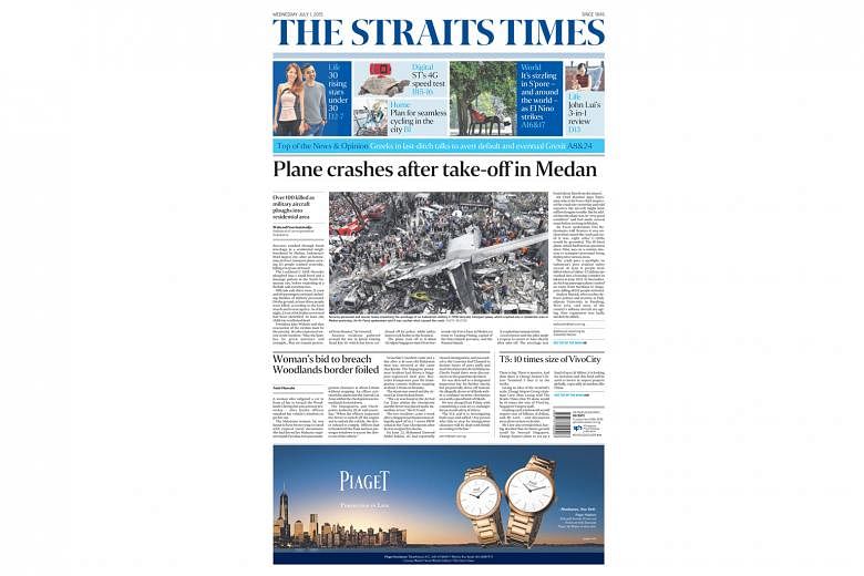 Design consultant Lucie Lacava said the award recognised the redesign as being "state of the art" and that it stood out from its competitors. The Straits Times picked up three awards of excellence for its new look at the 37th edition of the Best Of N
