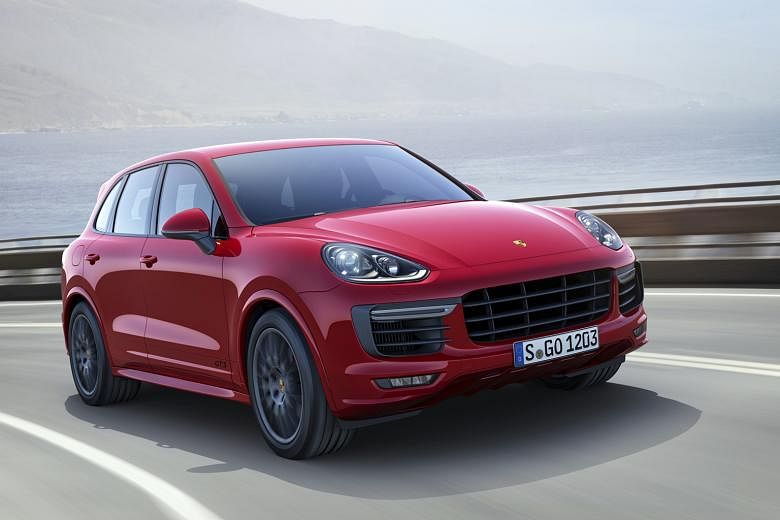 The Cayenne GTS hits the century mark in 5.1 seconds.