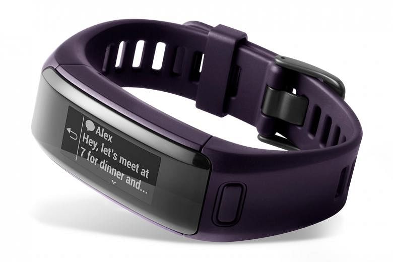 The Vivosmart HR gets a design overhaul from its predecessor and looks sleek and unobtrusive.