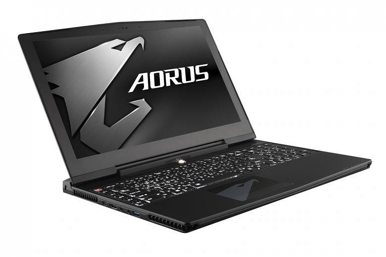 The Aorus X5S v5 (above) has been refined with better hardware compared with its highly rated predecessor last year.