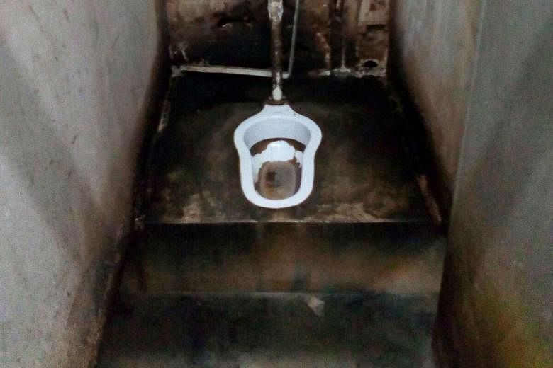 At Ama Keng Hostel, seven in 10 toilets cannot be flushed properly.