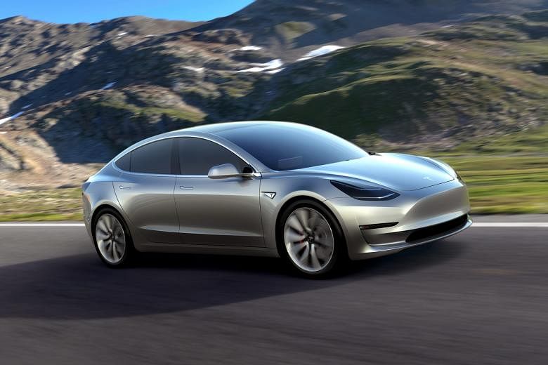 The Model 3 is estimated to cost under $150,000 here when it arrives in 2018. The 13 who have placed orders for the car are part of a newly created Tesla Enthusiasts SG group.