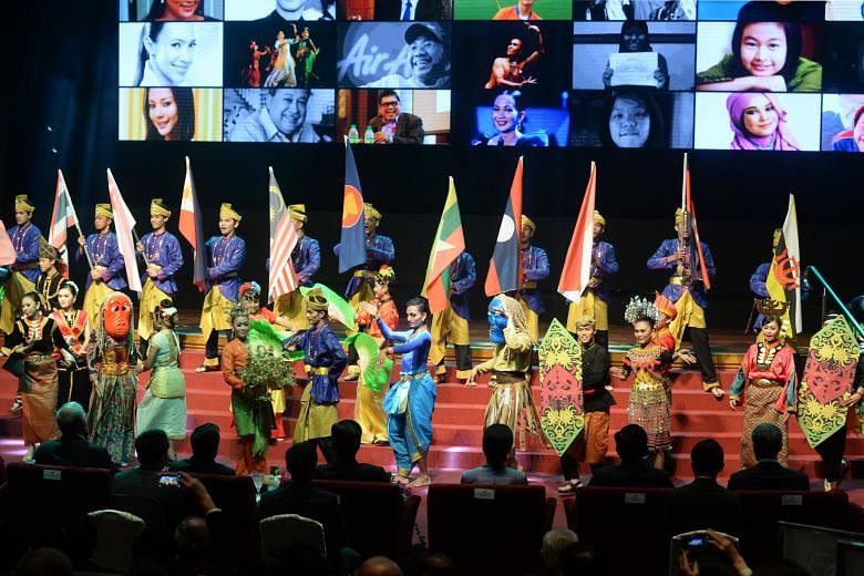 Malaysian dancers from various ethnic groups performing at the opening ceremony of the 26th Asean Summit in Kuala Lumpur last year. The newly declared Asean Economic Community will create jobs and open up a market worth $3.4 trillion and with more th