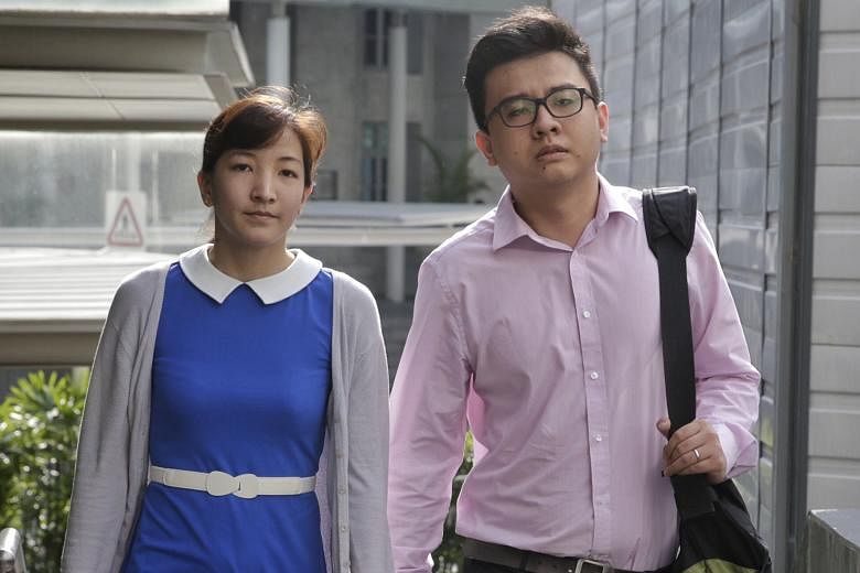 Yang and his wife, Takagi. The defence is arguing that only Takagi used the Skype account "able_tree" to discuss TRS matters. But the prosecution says it will show later in the trial that Yang was the person behind the discussions on the Skype accoun