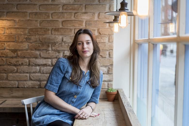 British food blogger-turned-author Ella Woodward in the deli she recently opened in London.