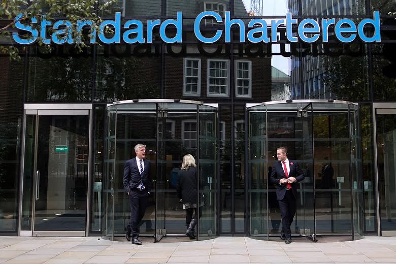 The Standard Chartered headquarters in London. In February, the bank posted its first annual loss since 1989 as revenue fell and loan impairments nearly doubled to the highest in its history. 