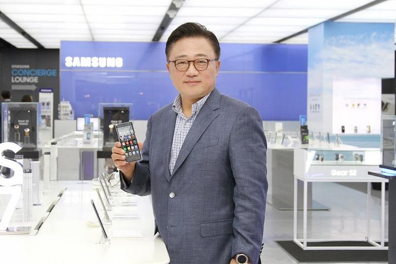 Mr Koh grew up in post-war Korea in the 1960s. He believes in being humble and listening to junior staff. One of his targets as Samsung's mobile chief is to make customers happy.