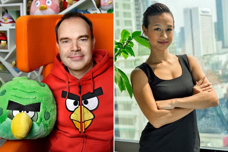 Mr Vesterbacka (above), the creative director behind Angry Birds and Ms Kalayanamitr, co-founder of Orami, are two of the speakers at InnovFest unBound.