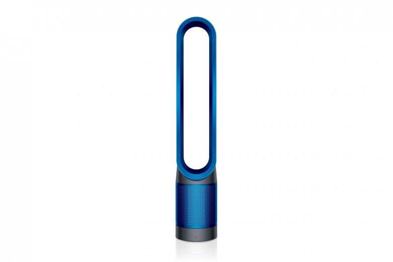 Latest model of the Dyson Pure Cool Link has sensors that measure indoor air quality.