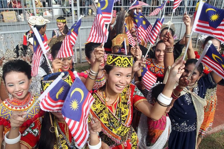 Malaysia Day celebrations in Kuching, Sarawak. Kali, author of The Malaysia That Could Be, loves to describe ordinary Malaysians living modestly and uncomplainingly in rural splendour - "the rich cultural diversity, the beauty of the different cultur