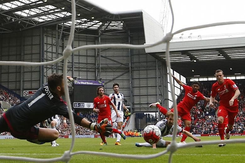 Jordon Ibe equalising for a second-string Liverpool side against West Brom, as the Reds end eighth - their joint lowest spot since returning to the top flight 54 years ago. Manager Juergen Klopp is unequivocal in prioritising their Europa League show