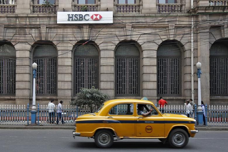 A HSBC bank building in Kolkata, India. The 24 branches the bank is closing in India account for less than 10 per cent of its retail customer base in the South Asian country.