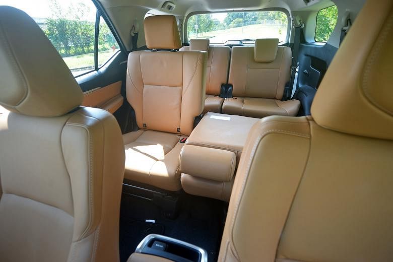Most of the improvements in the Fortuner are found in the cabin.