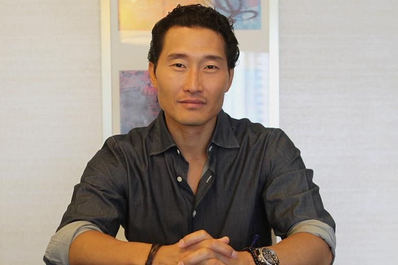 Actors such as (from left) Constance Wu, Daniel Dae Kim, Ming-Na Wen and Aziz Ansari are speaking up against Hollywood for taking Asian roles and filling them with white actors.