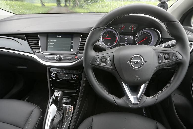 The new Opel Astra is sleek and sexy, with premium features onboard.