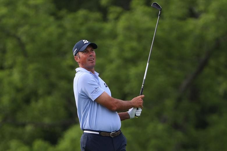 Former champion Matt Kuchar putting himself in position to win another Memorial Tournament title at Muirfield Village. The American shot a two-under 70 in the third round to claim a share of the lead.