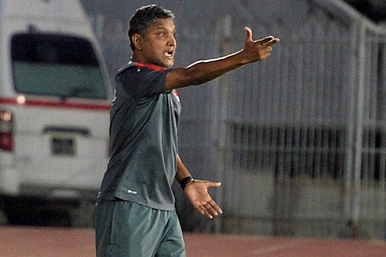Sundram has his job cut out getting his men ready for the AFF Cup. He urged them to learn to stay focused.