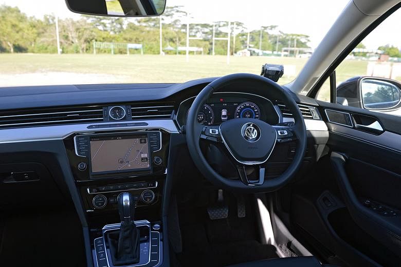 The Passat 2.0 can reach 100kmh from zero in 6.7 seconds and achieve a top speed of 246kmh.