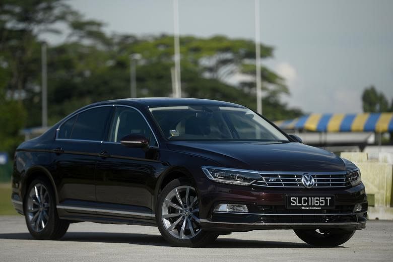 The Passat 2.0 can reach 100kmh from zero in 6.7 seconds and achieve a top speed of 246kmh.