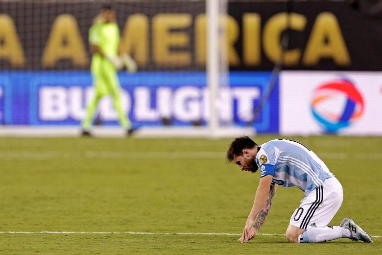 Lionel Messi has declared he will not wear the sky-blue-and-white shirt of Argentina anymore after losing the Copa America Centenario final against Chile.